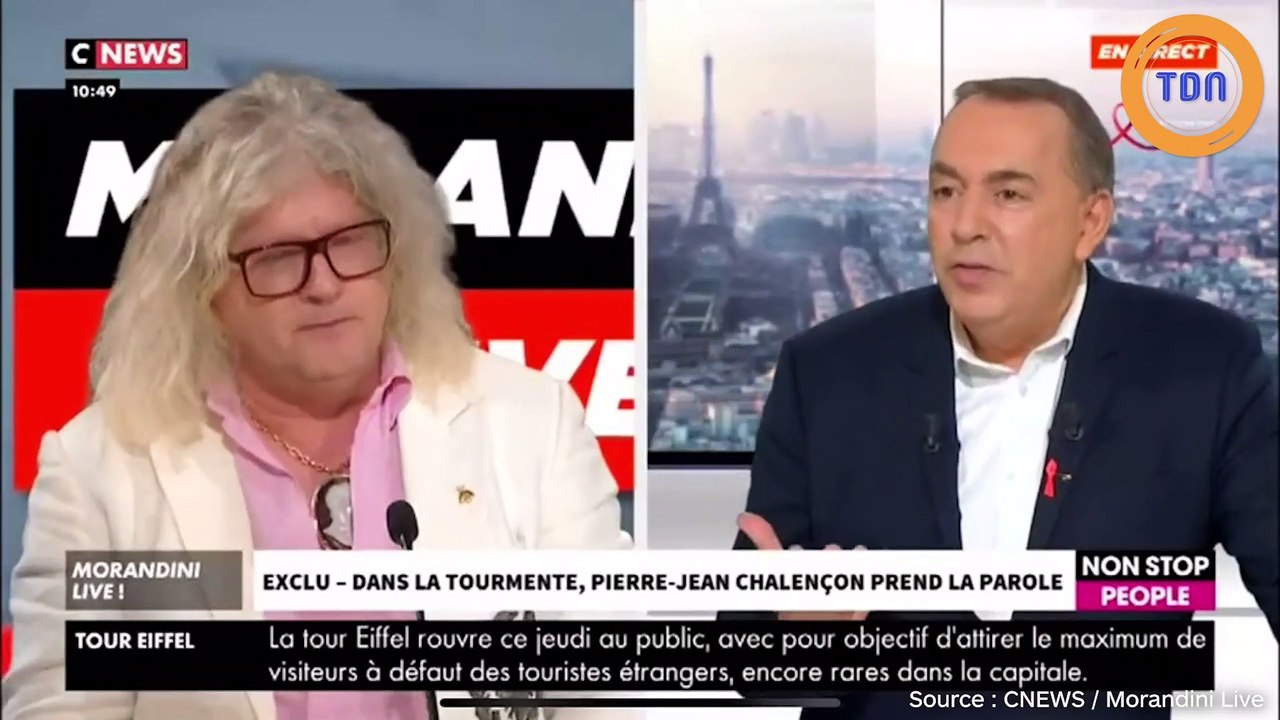 Accusé d'antisémitisme, Pierre-Jean Chalençon fond en larmes en plein direct