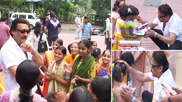 Throwback: Jackie Shroff Spending Time With Orphans | Bhoot Unkle