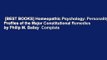 [BEST BOOKS] Homeopathic Psychology: Personality Profiles of the Major