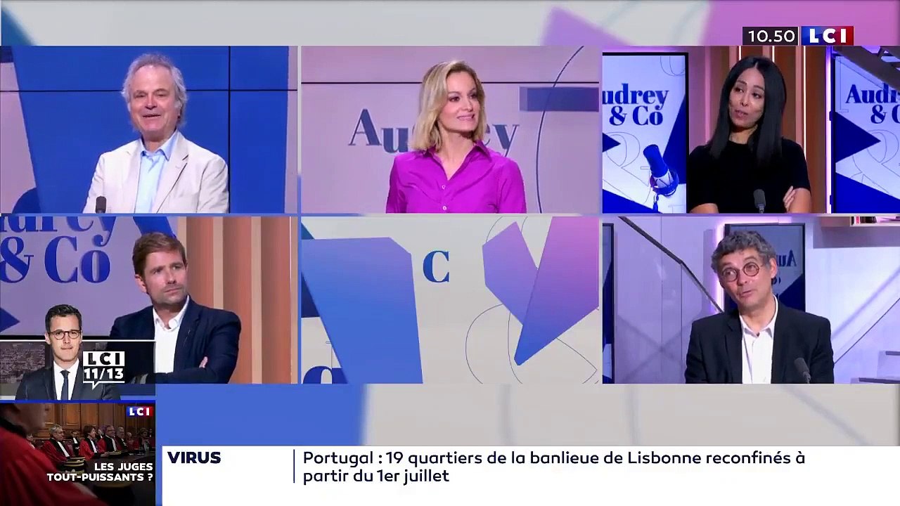 Très émue et au bord des larmes, Audrey Crespo-Mara fait ses adieux à son émission entre 9h et 11h sur la chaîne info LCI - VIDEO