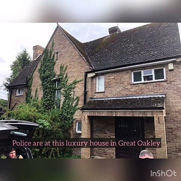 Exclusive video of Northamptonshire Police on Corby cannabis farm