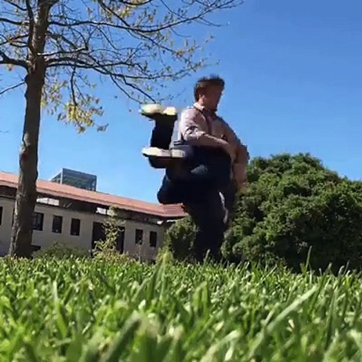 Funny gesture