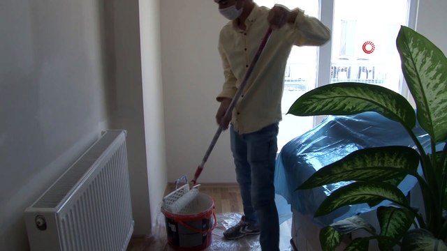 Normalleşme süreci ile birlikte evlerde boya badana telaşı başladı