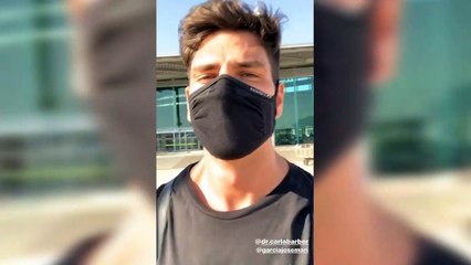 Carla Barber y Diego Matamoros comparten su primer viaje juntos
