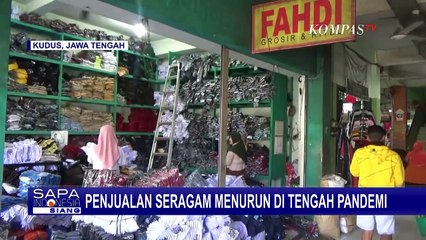 Belum Ada Kepastian Kapan Kembali ke Sekolah, Omzet Penjualan Seragam Menurun