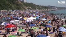“Why not-” Brits in Bournemouth explain why they hit the beach despite UK COVID-19 lockdown