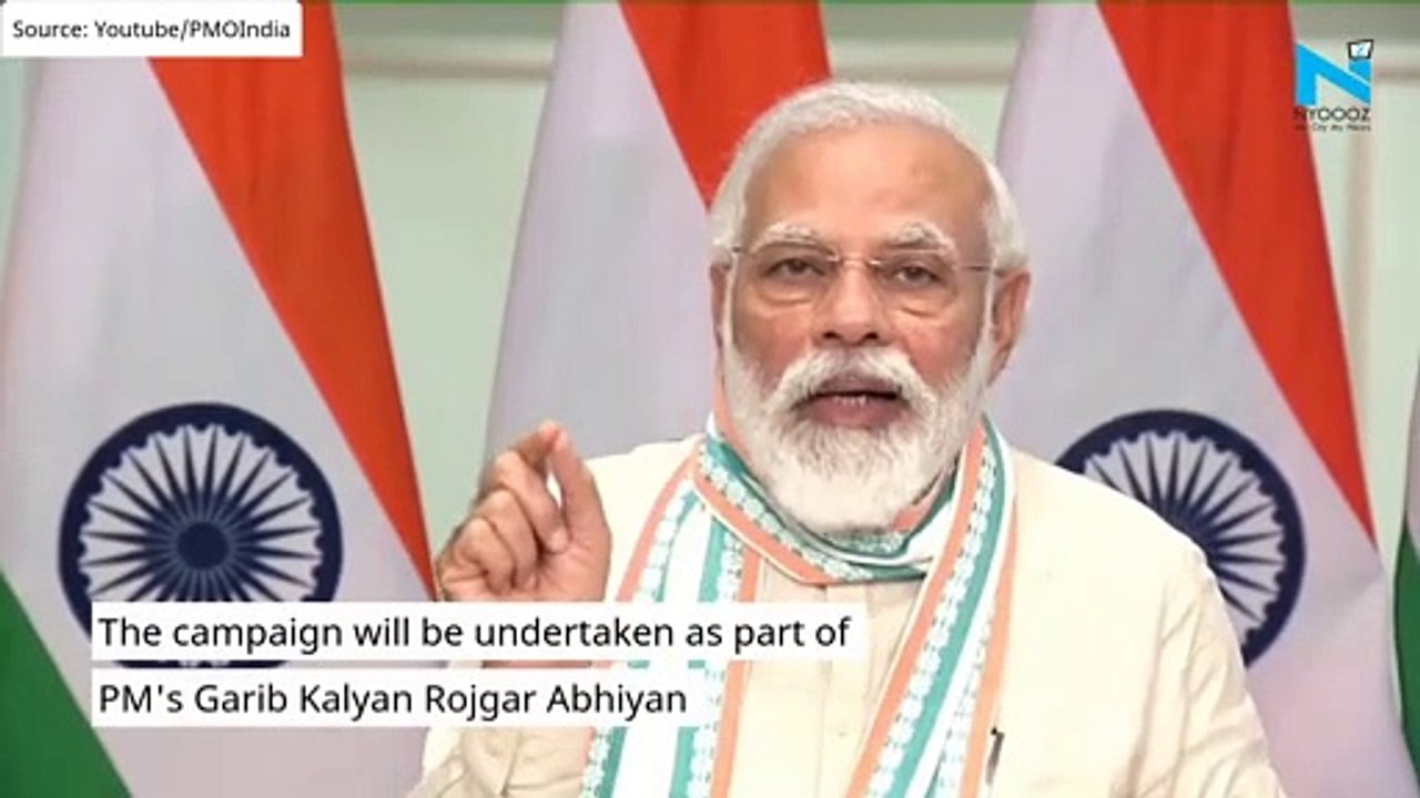 PM Modi launches 'Atma Nirbhar UP Rozgar Abhiyan'
