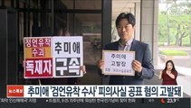 추미애 '검언유착 수사' 피의사실 공표 혐의 고발돼