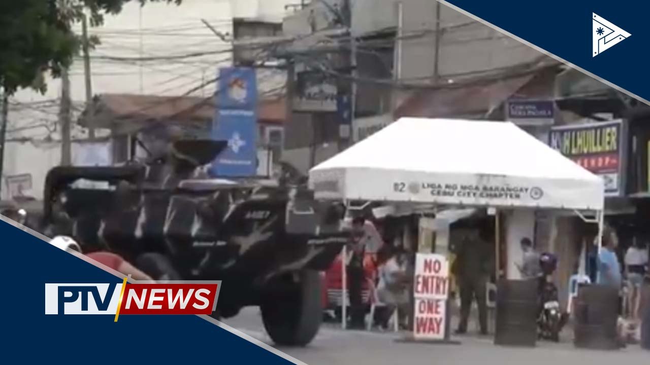 Mahigpit na pagbabantay sa borders ng Cebu province, sinimulan na
