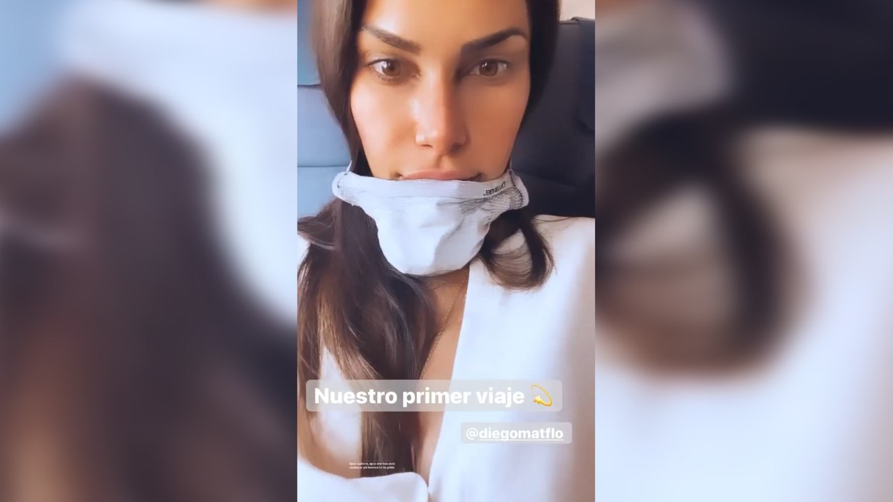 Carla Barber y Diego Matamoros comparten su primer viaje juntos