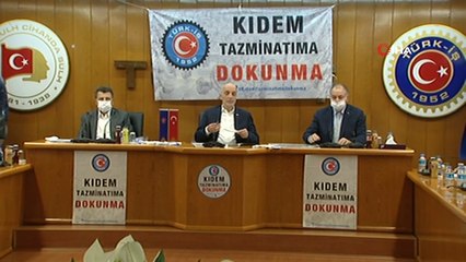 TÜRK-İŞ Başkanı Ergün Atalay'dan 'Kıdem Tazminatı' açıklaması