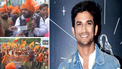 #IndiaDemandsCBIForSSR : Karni Sena Warning ఎన్నికల్లో రాజకీయ పార్టీలను బహిష్కరిస్తాం ! || Oneindia