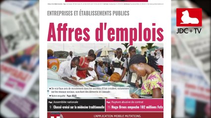 REVUE DE PRESSE CAMEROUNAISE DU 26 JUIN 2020