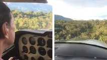 Un pilote d'avion effectue un atterrissage d'urgence en plein forêt