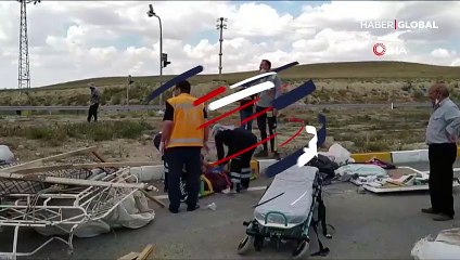 Konya'da minibüs ile TIR çarpıştı! 6 ölü