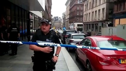 Breaking News: Police Armed Response Units attending a major incident in Glasgow
