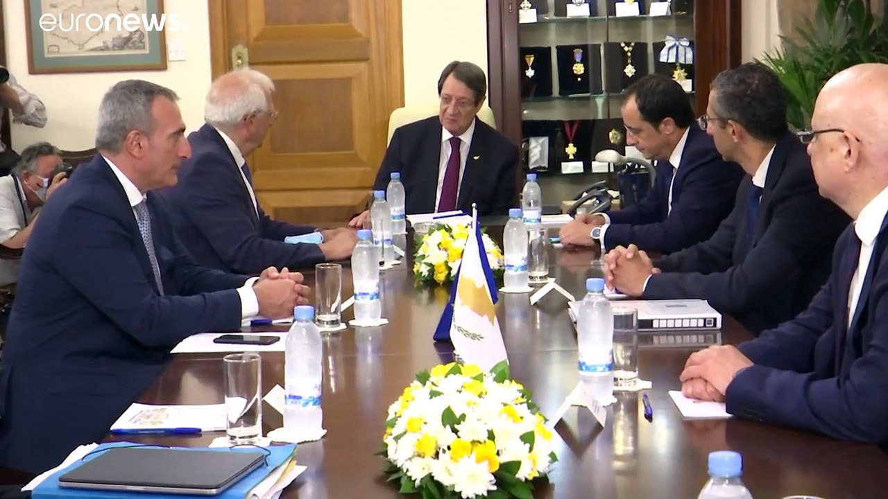 Μπορέλ-Αγγελίδης: Πέταξαν πάνω από την Κυπριακή ΑΟΖ με φόντο τις τουρκικές προκλήσεις