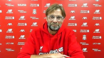 Jurgen Klopp’s press conference on Liverpool's Premier League title