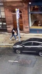 Glasgow latest shocking scenes - 1 Police officer down