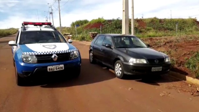 Gol com registro de furto é localizado pela Guarda Municipal