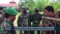 Pengungsi Rohingya Diselamatkan dari Perairan, Kini Ditempatkan di Daratan Lhoksumawe