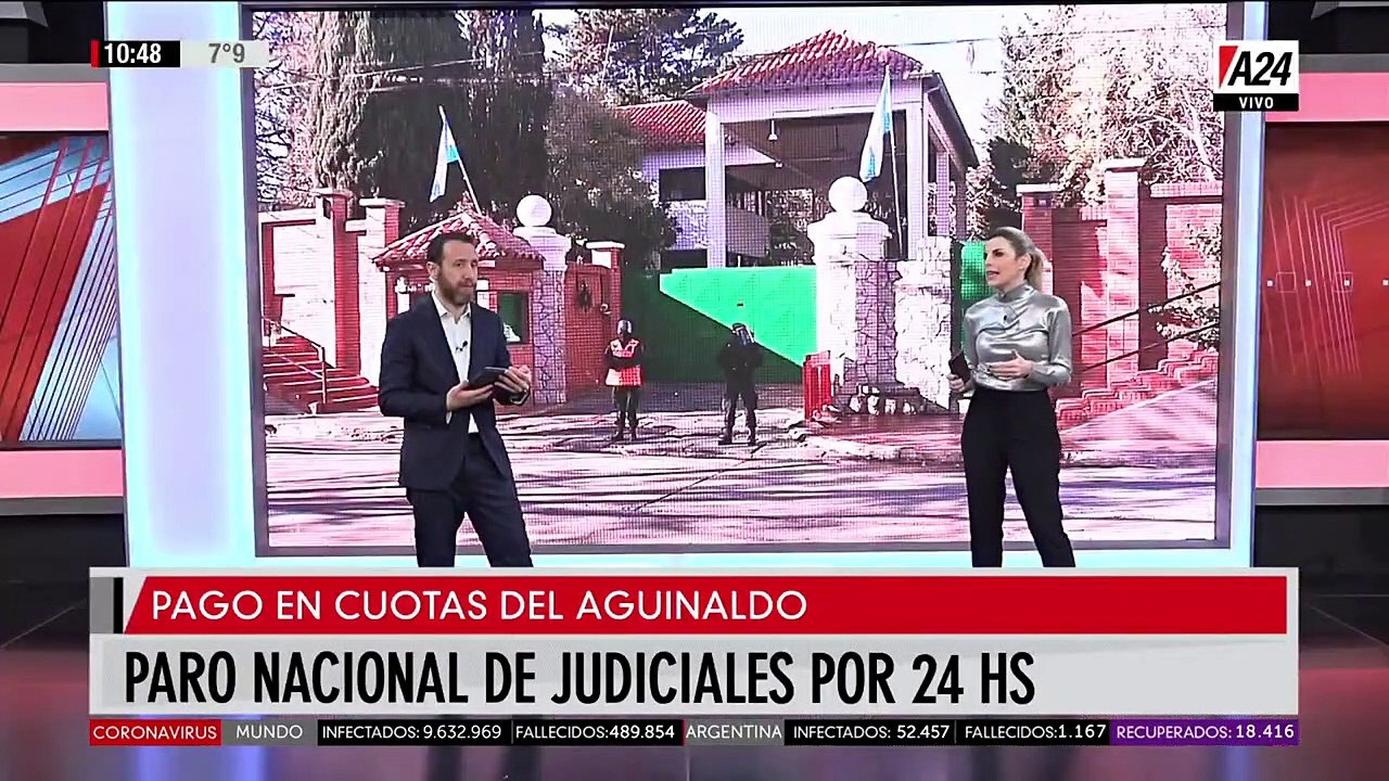 Paro en la justicia