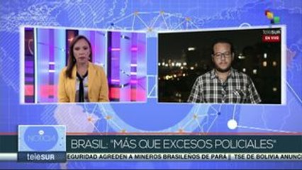 Brasil: represión y brutalidad policial en aumento