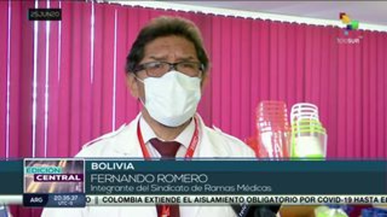 Bolivia: colapsan hospitales por contagio de COVID-19 del personal