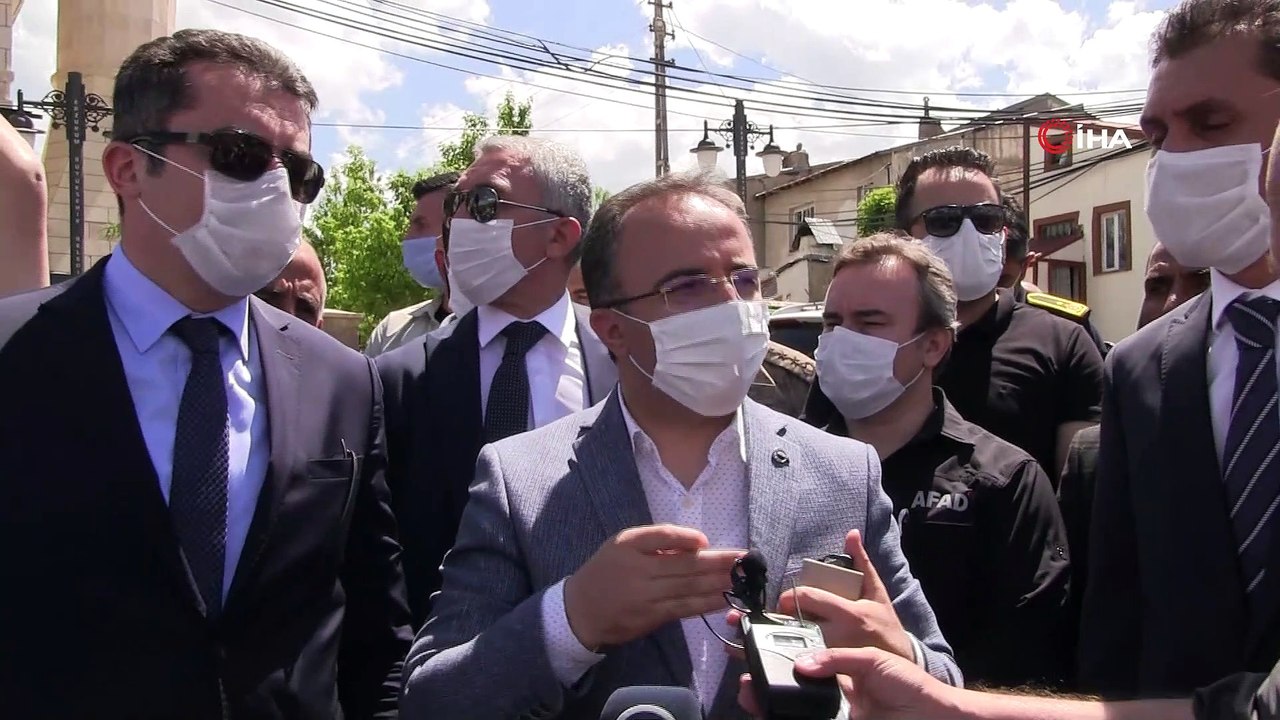 İçişleri Bakan Yardımcısı Çataklı, depremde etkilenen köyleri ziyaret etti