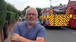 Nearby resident Brian Ford discusses Friday's major fire at The Croft care home, in Ettrick Grove, Sunderland.
