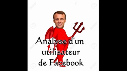 Analyse très pointue d'un utilisateur de Facebook 