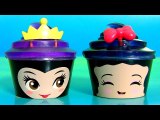 MLP Cupcake Surprise Disney Princess Snow White and Evil Queen My Little Pony Pinkie Pie Rainbow Dash