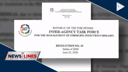 PRRD to decide on quarantine levels for July by June 29