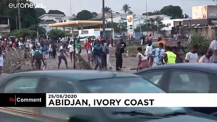 Abidjan sous les eaux après des pluies torrentielles