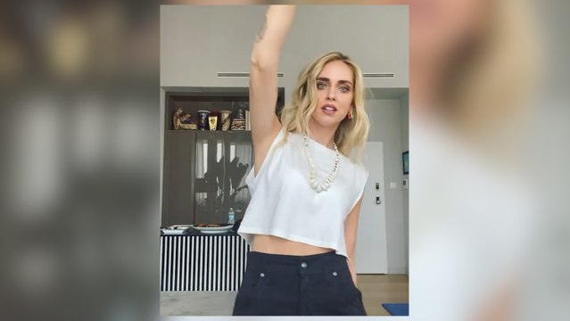 Chiara Ferragni ensaya una coreografía y disfruta del lago de Como