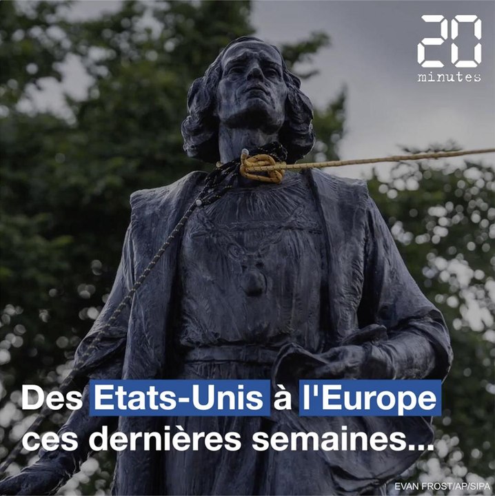 Des statues considérées comme des symboles du colonialisme vandalisées