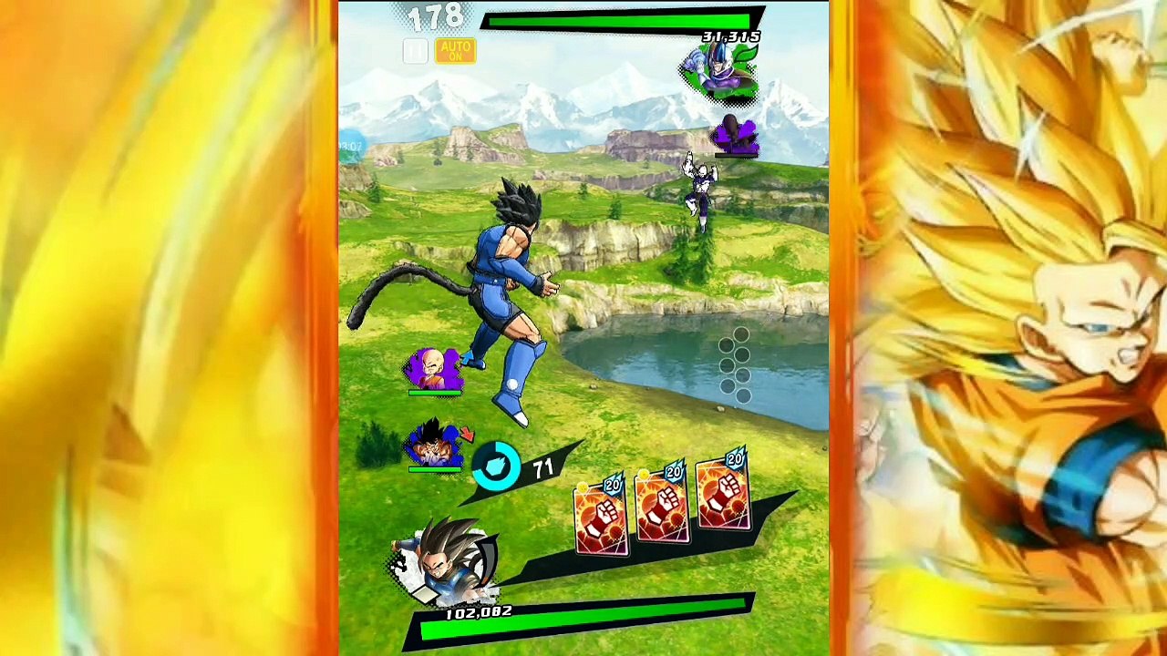 Top 20 Sparkings no Dragon Ball Legends