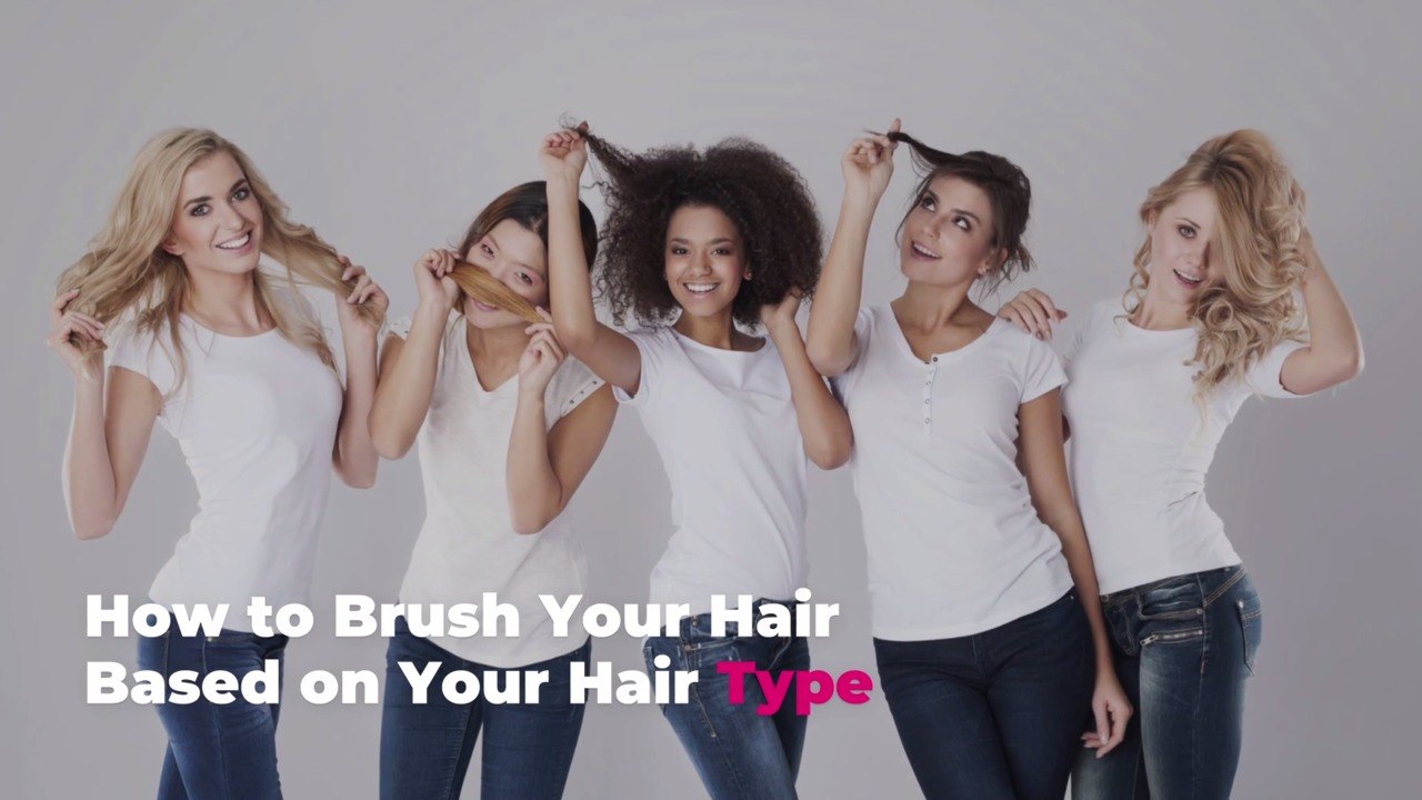 How to Brush Your Hair Based on Your Hair Type
