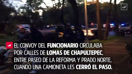 Así fue el atentado contra Omar García Harfuch, Secretario de Seguridad Ciudadana