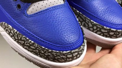 Review Air Jordan 3 Varsity Royal from topkickss