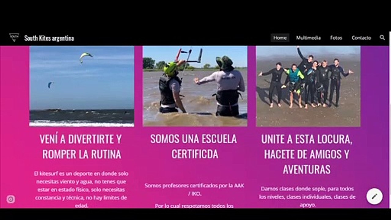Escuela de Kitesurf SKA clases de Kitesurf en Buenos Aires