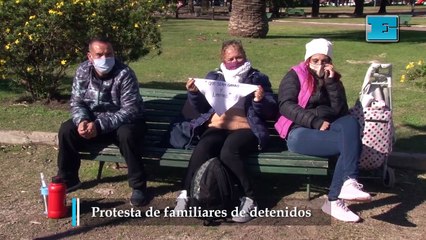 Protesta de familiares de detenidos