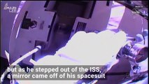 NASA Astronaut Loses Mirror During Spacewalk Outside ISS