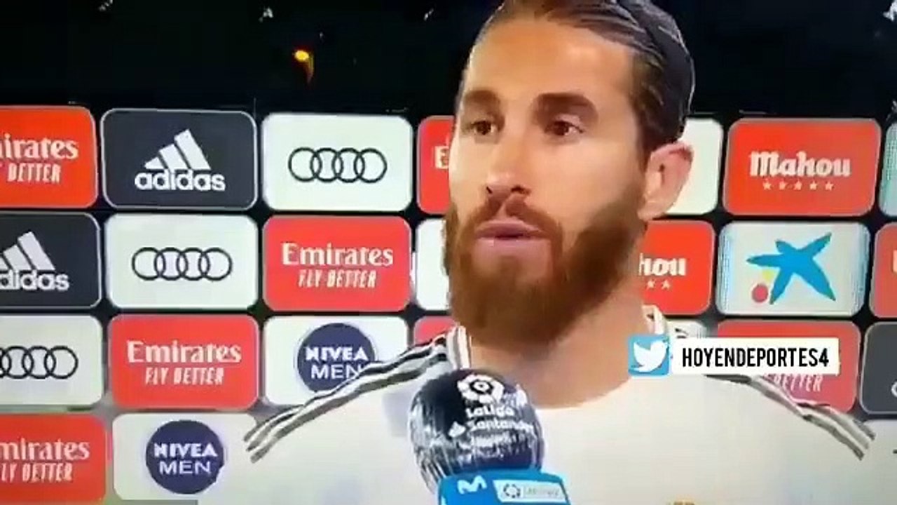 Sergio Ramos: 'Robar en el campo'