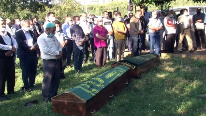 Denizde boğulan kardeşler toprağa verildi