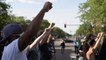 Etats-Unis: manifestation dans les rues de Minneapolis, un mois après la mort de George Floyd