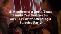 18 Members of a North Texas Family Test Positive for COVID-19 After Attending a Surprise P