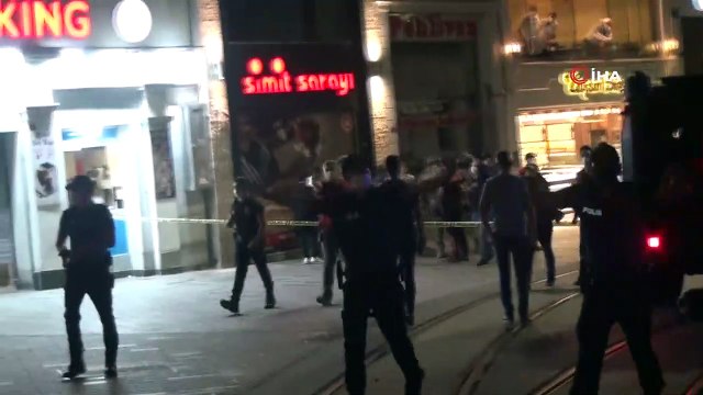 İstiklal Caddesi'nde korku dolu anlar yaşatan şahıs gözaltına alındı