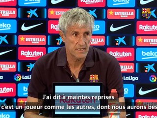 Barcelone - Setien "compte encore" sur Arthur