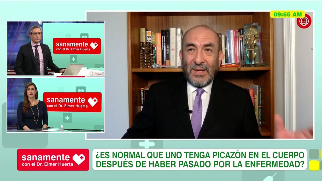 Sanamente con el Doctor Elmer Huerta: ¿Es normal tener picazón después de tener Covid-19? (HOY)